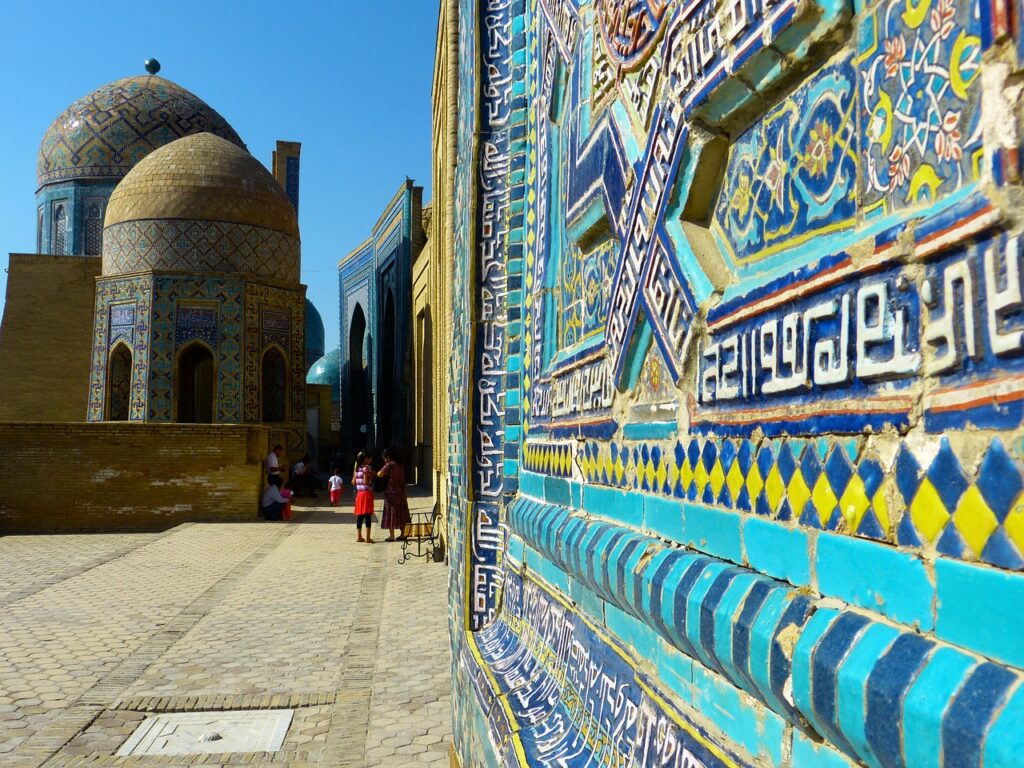 Usbekistan Shohizinda Nekropole Samarkand Usbekistan Kultur Was zeichnet das Land aus
